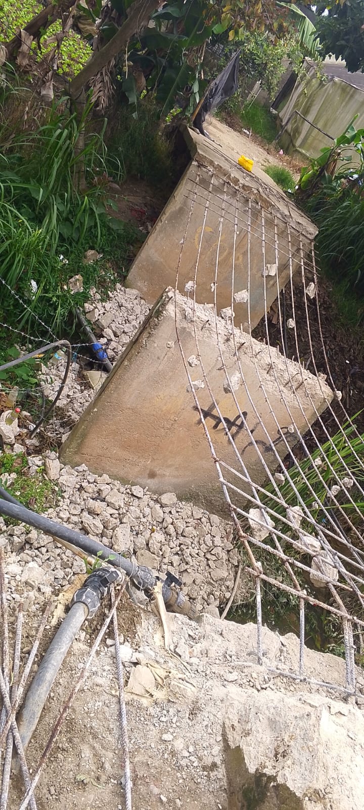 Inicio de construcción del puente El Moñito – Palero Abajo, El Mimero